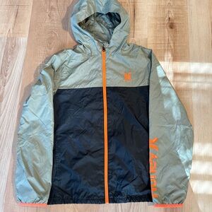Hurley Boys Windbreaker Jacket Sz XL